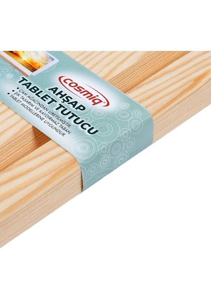 Şık Ahşap Tablet ve Telefon Tutucu, Estetik ve Dayanıklı Tasarım, Kahverengi fırsatları