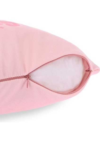 See Good Pozitif Mesajlı Pembe Yazı Kırlent Kılıfı – 43X43CM modelleri