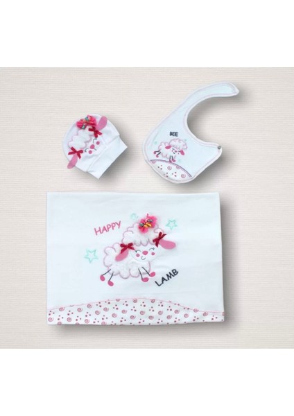 Kıvırcık Kuzu Nakışlı 10LU Zıbın Takımı Hastane Çıkışı Ekru fiyatları