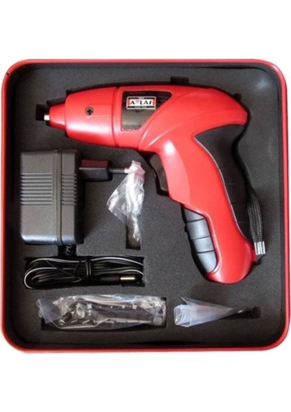 Tek Akü Atb 3.6 Li-Ion Akülü Vidalama 25 Parça (Metal Kutu) 2 Yıl Li-Ion Akülü Vidalamalar 1.0 - 1. indirimleri