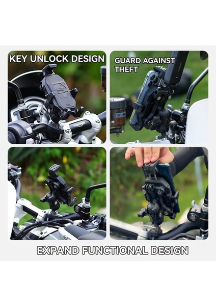 Siyah Gidon Bağlantılı Telefon Tutucu, Pratik ve Güvenli Seyahat Arkadaşı fiyatları