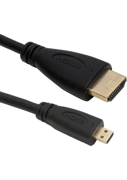 Hdmı Erkek Micro Hdmı Erkek Gold 1,5 Metre Kablo (4172)