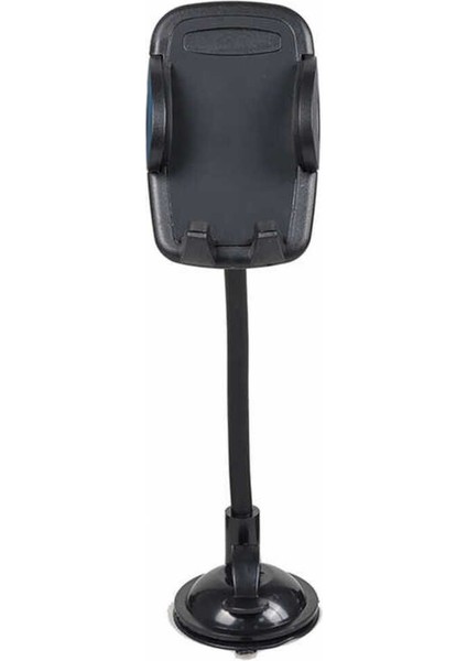 Pratik araç telefon tutucu, siyah, güçlü ve güvenli tutma özelliğiyle torpido üstü