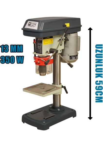 Catpower CAT7113 Sütunlu Matkap 13 mm 350W