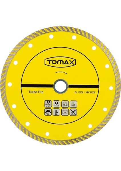 Turbo Elmas Mermer Granit Kesici 115X2,0X22