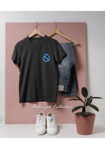 Oversize Sui Coin Cep Tasarımlı Unisex T-Shirt