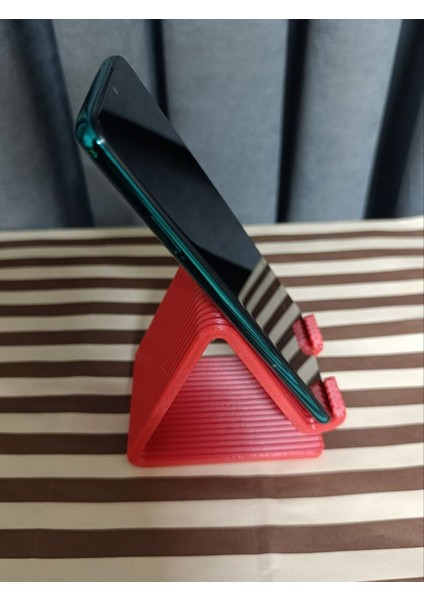 Kırmızı Telefon Tutucu