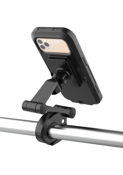 Mobile Portatif Universal Uyumlu Motosiklet Bisiklet Su Geçirmez Telefon Tutucu Siyah modelleri