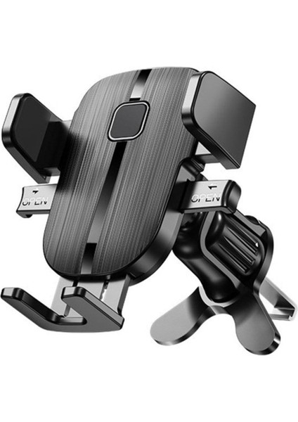 B073 Araç Içi Havalandırma Telefon Tutucu Siyah