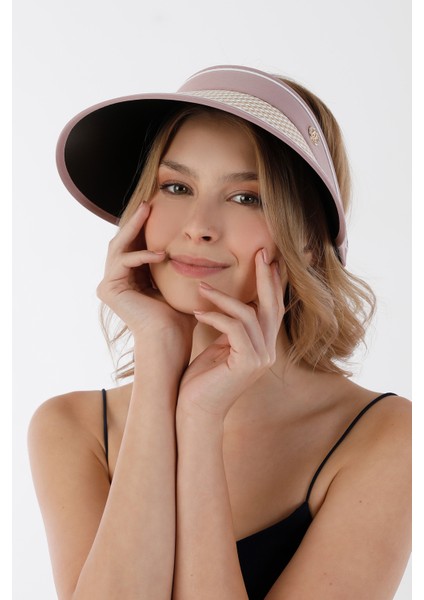 Kazayağı Desenli Siperli Ayarlanabilir Hasır Şapka fiyatları