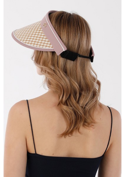 Kazayağı Desenli Siperli Ayarlanabilir Hasır Şapka fırsatları