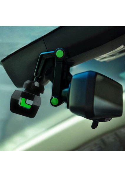 Dönebilen Araç Aynası Telefon Tutucu, Siyah, Güçlü ve Pratik Taşıma Çözümü fırsatları