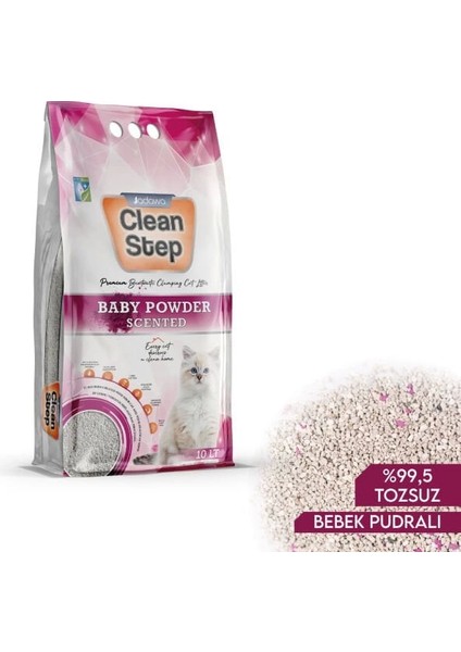 Clean Step Aktif Karbonlu Bebek Pudralı Ince Taneli Topaklanan B fiyatları
