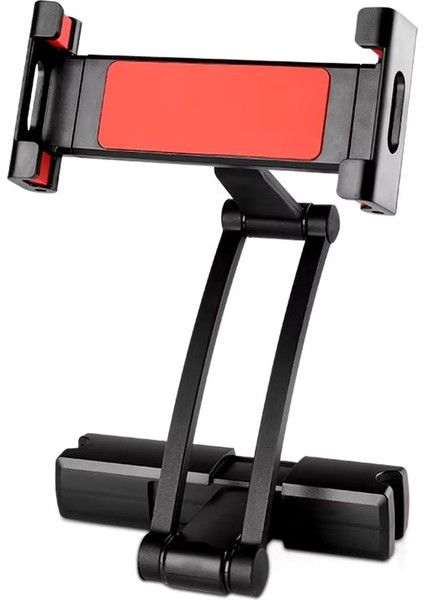 Araç İçi Çok Amaçlı Döner Başlıklı Tutucu, Siyah ve Kırmızı Renkli