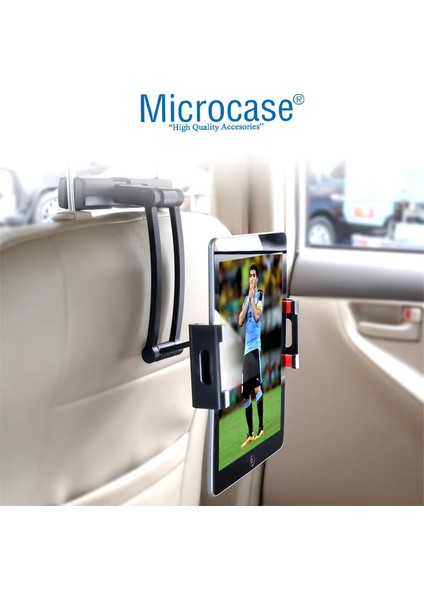 Araç İçi Çok Amaçlı Döner Başlıklı Tutucu, Siyah ve Kırmızı Renkli fırsatları