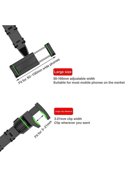 Dikiz Aynası Telefon Tutucu Araç Içi 360 Derece Dönebilen Telefon Tutucu