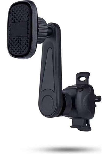 360 Dönen Mıknatıslı Araç Havalandırma Telefon Tutucu Siyah