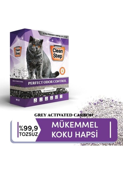 Clean Step Perfect Odor Aktif Karbonlu Papatya Kokulu Ince Taneli fiyatları