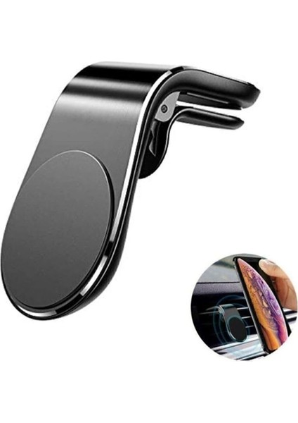 Siyah Mıknatıslı Araç İçi Telefon Tutucu, Fiat Fiorino Uyumlu, Pratik ve Güvenli Kullanım indirimleri