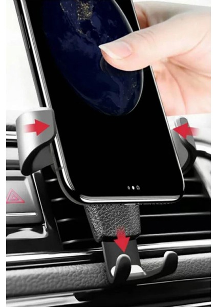 ® Araç Içi Klima Izgarasına Takılabilen Plastik Oto Telefon Tutucu Gravity modelleri