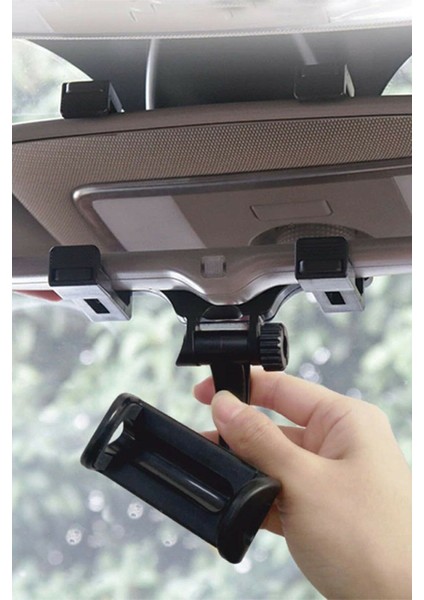 Araç İçin Ayarlanabilir Dikiz Aynası ve Telefon Tutucu, Şık ve Kullanışlı Tasarım fırsatları