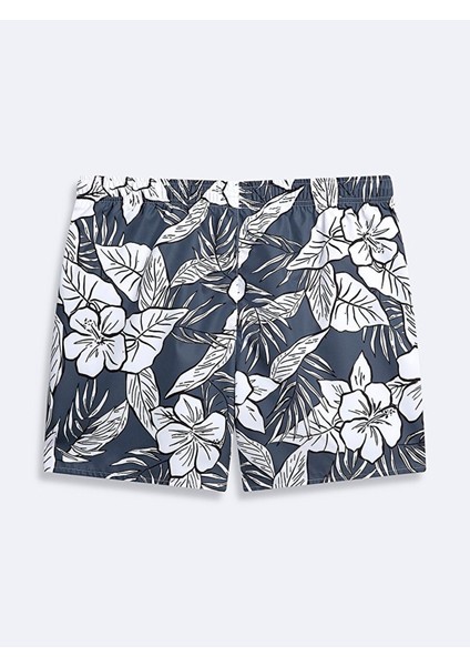 Erkek Çiçekli Regular Lacivert Deniz Şort fiyatları