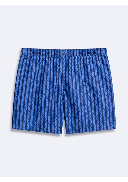 Erkek Desenli Regular Koyu Mavı Deniz Şort fiyatları