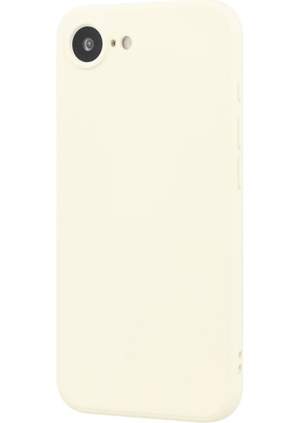 iPhone 16E Kılıf Tpu Arka Yumuşak Çizilmez Fiber Astar Telefon Kılıfı-Beyaz (Yurt Dışından) fırsatları