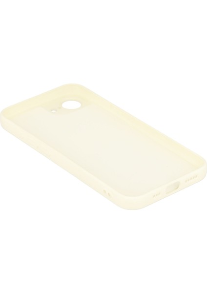 iPhone 16E Kılıf Tpu Arka Yumuşak Çizilmez Fiber Astar Telefon Kılıfı-Beyaz (Yurt Dışından) indirimleri