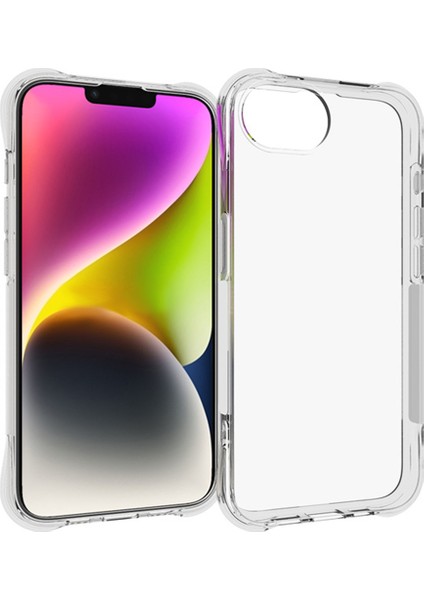 iPhone 16E Şeffaf Kılıf Darbeye Dayanıklı Tpu Telefon Kılıfı Güçlendirilmiş Köşeler (Yurt Dışından)