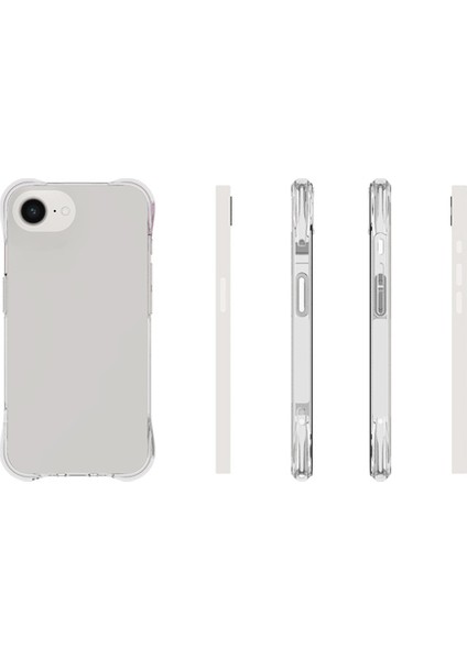 iPhone 16E Şeffaf Kılıf Darbeye Dayanıklı Tpu Telefon Kılıfı Güçlendirilmiş Köşeler (Yurt Dışından) indirimleri
