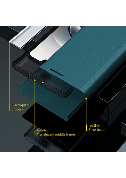 iPhone 16E Kılıfı Antidrop Deri Telefon Kılıfı Standlı-Yeşil (Yurt Dışından) indirimleri