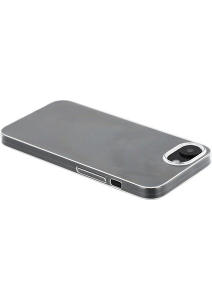 iPhone 16E Kılıf Ince Uyumlu Şeffaf Yumuşak Tpu Telefon Kılıfı (Yurt Dışından)