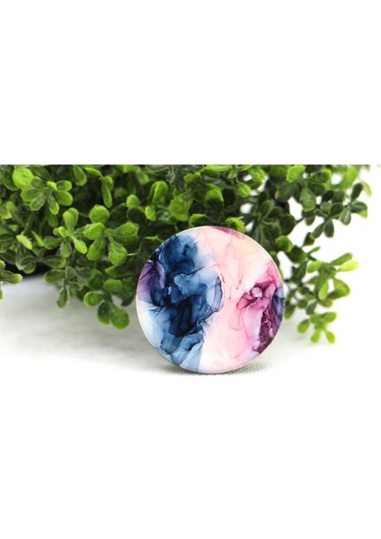 Popsocket Telefon Tutacağı Desenli ve Baskılı Parmak Tutucu