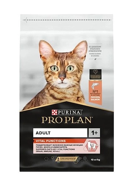 Adult Somonlu Yetişkin Kedi Maması 10 kg