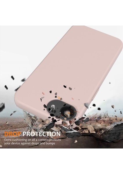 iPhone 16E Kılıfı Için Magsafe Anti-Düşme Sıvı Silikon Telefon Kılıfı ile Uyumlu-Pembe (Yurt Dışından) fiyatları