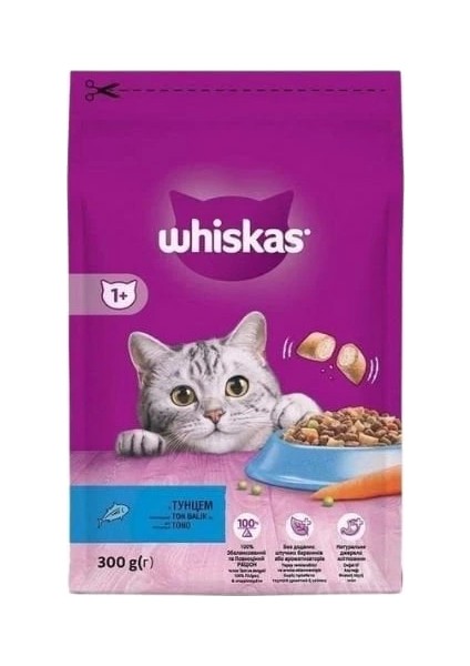 Ton Balıklı ve Sebzeli Yetişkin Kedi Maması 300 gr