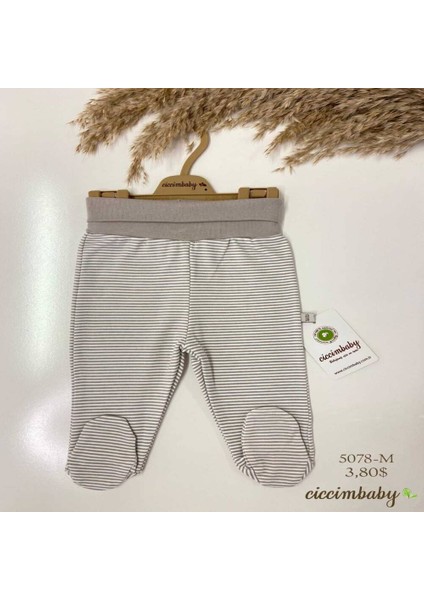 Çizgili Patikli Pantalon