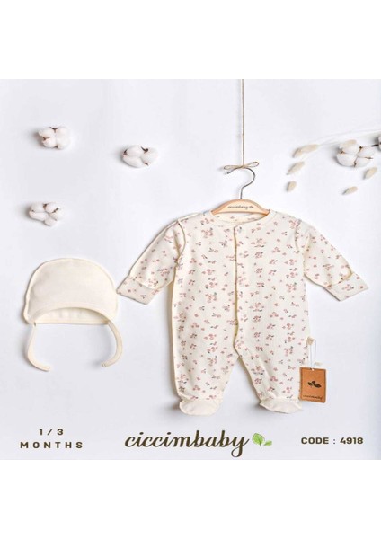 Ters Dikişli Naturel Flower Garden Tulum