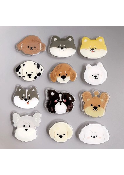 Sevimli Köpek Desenli Sarı Telefon ve Masaüstü Standı indirimleri