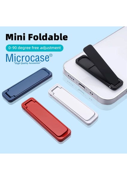 Yapışkanlı Metal Katlanabilir Telefon Destekliği, Kırmızı Renk modelleri