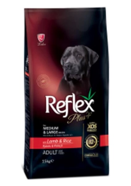 Kuzulu Orta ve Büyük Irk Yetişkin Köpek Maması 15 kg