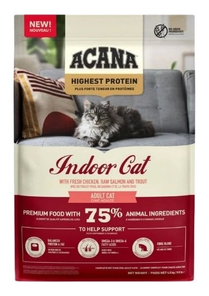 Indoor Yüksek Proteinli Tavuklu ve Balıklı Kısırlaştırılmış