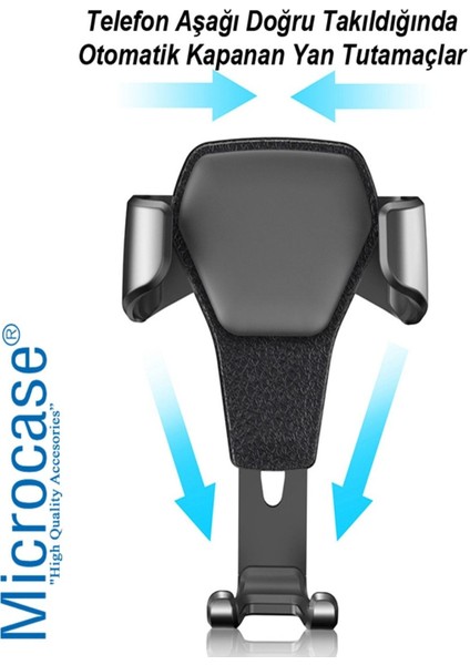 Gri araç içi telefon tutucu, şık ve güvenli tasarım, kolay montaj, akrobat özelliği fırsatları