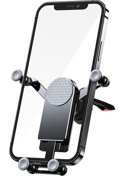 4 Nokta Destekli Araç İçi Telefon Tutucu, Siyah, Pratik ve Güvenli Kullanım