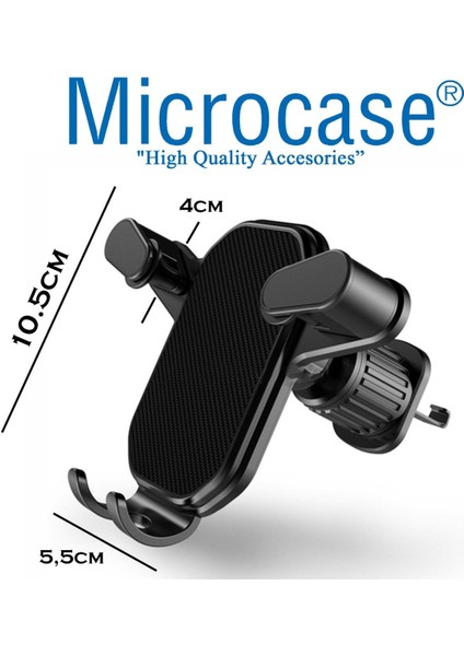 Araç içi 360° döner telefon tutucu, şık ve pratik tasarım, siyah renk modelleri