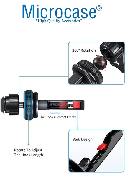 Araç içi mıknatıslı ve kelepçeli metal telefon tutucu, pratik ve şık tasarım modelleri