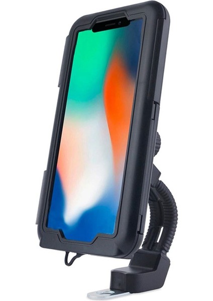 Ally Mt5 Uyumlu Su Geçirmez Motosiklet Dikiz Aynası Telefon Tutucu Siyah fiyatları