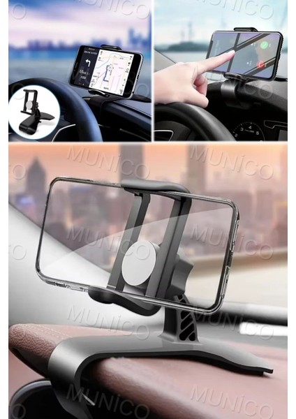 Araç Telefon Tutucu, Uzun Ömürlü ABS, Kolay Montaj, Güvenli Sürüş, Metalik Renk fiyatları