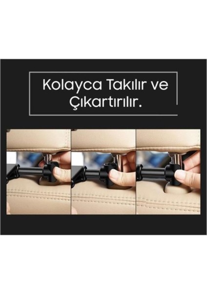 Araç Arka Koltuk 12.9 inç Tablet Tutucu, Güçlü ve Pratik Tasarım modelleri